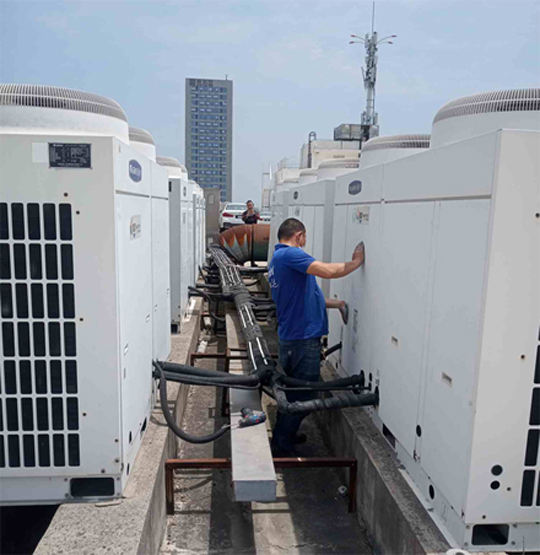 雷州中央空调制热和不制冷系统维修方法